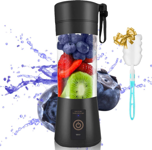 Portable Blender, 380Ml/13Oz USB Rechargeable Mini Blender